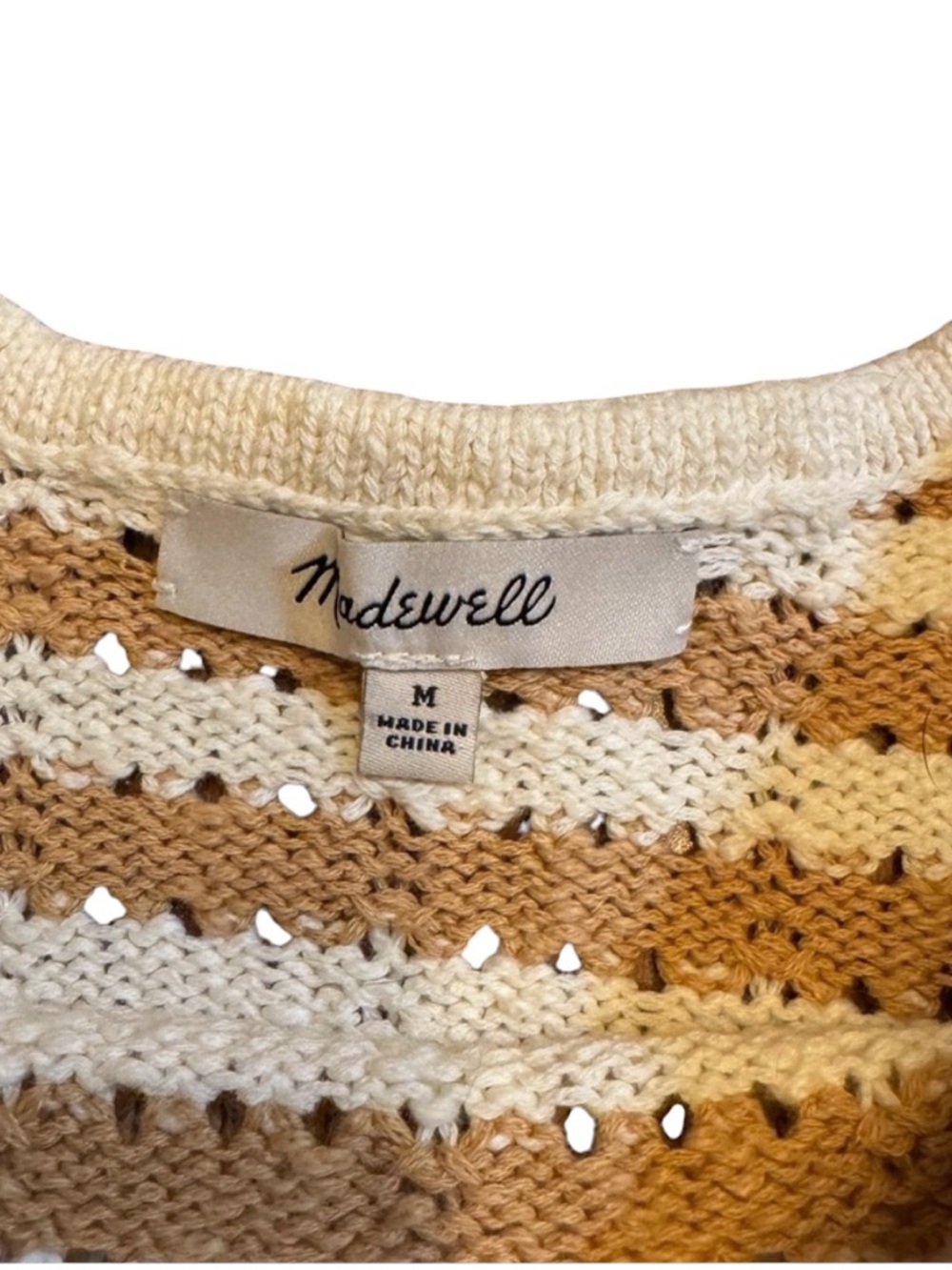 Madewell Knit Cropped Sweater Tank - Picture 2 of 4
